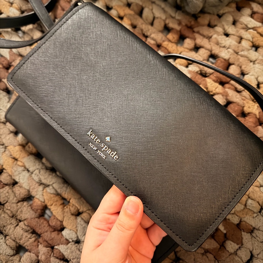 Kate Spade Cove Street Dody Crossbody Bag Black - Picture 5 of 8